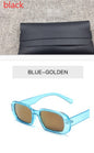 Lunettes de soleil rétro à petite monture pour femme, couleur bonbon, à la mode