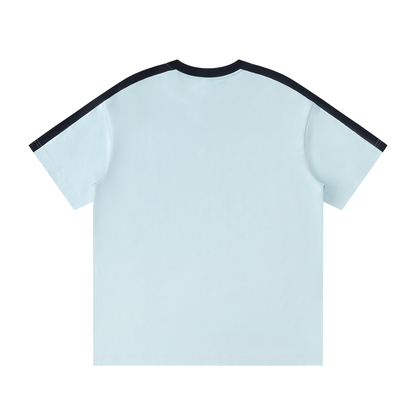 Waran Unisex Colorblock Striped T-Shirt