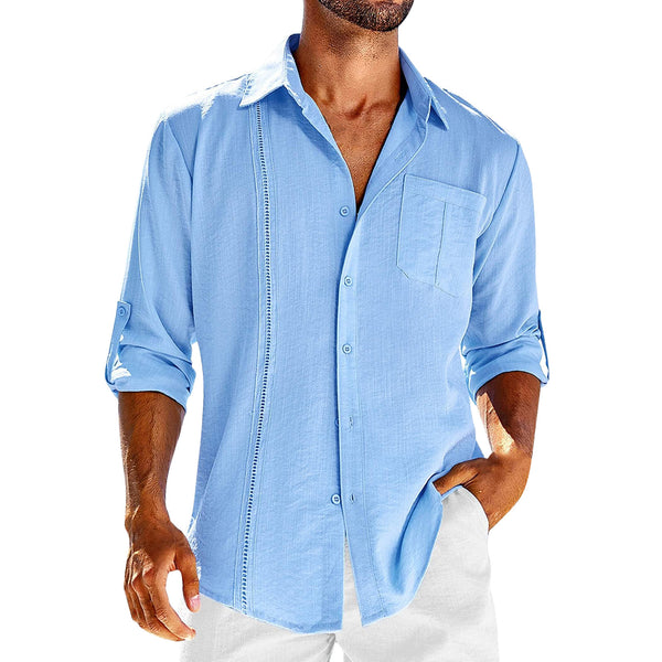 Casual  Long Sleeve Shirts