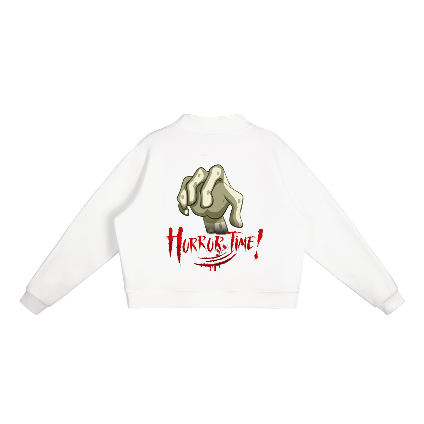 Fleece,Mock neck,Sweatshirt