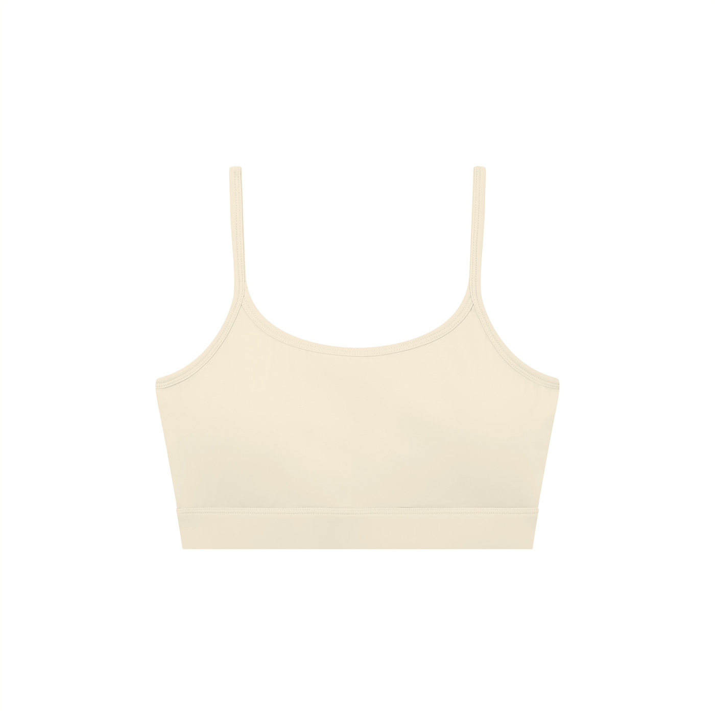 Women's Solid U-Neck Sports Bra
