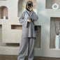 Solid Color Loose Two-piece Suit