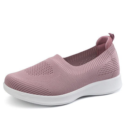Womens Leisure Soft Bottom Shoes Slip-on