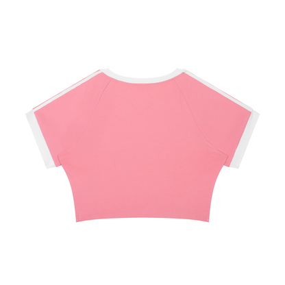 Women's Raglan Crop T-Shirt 200GSM