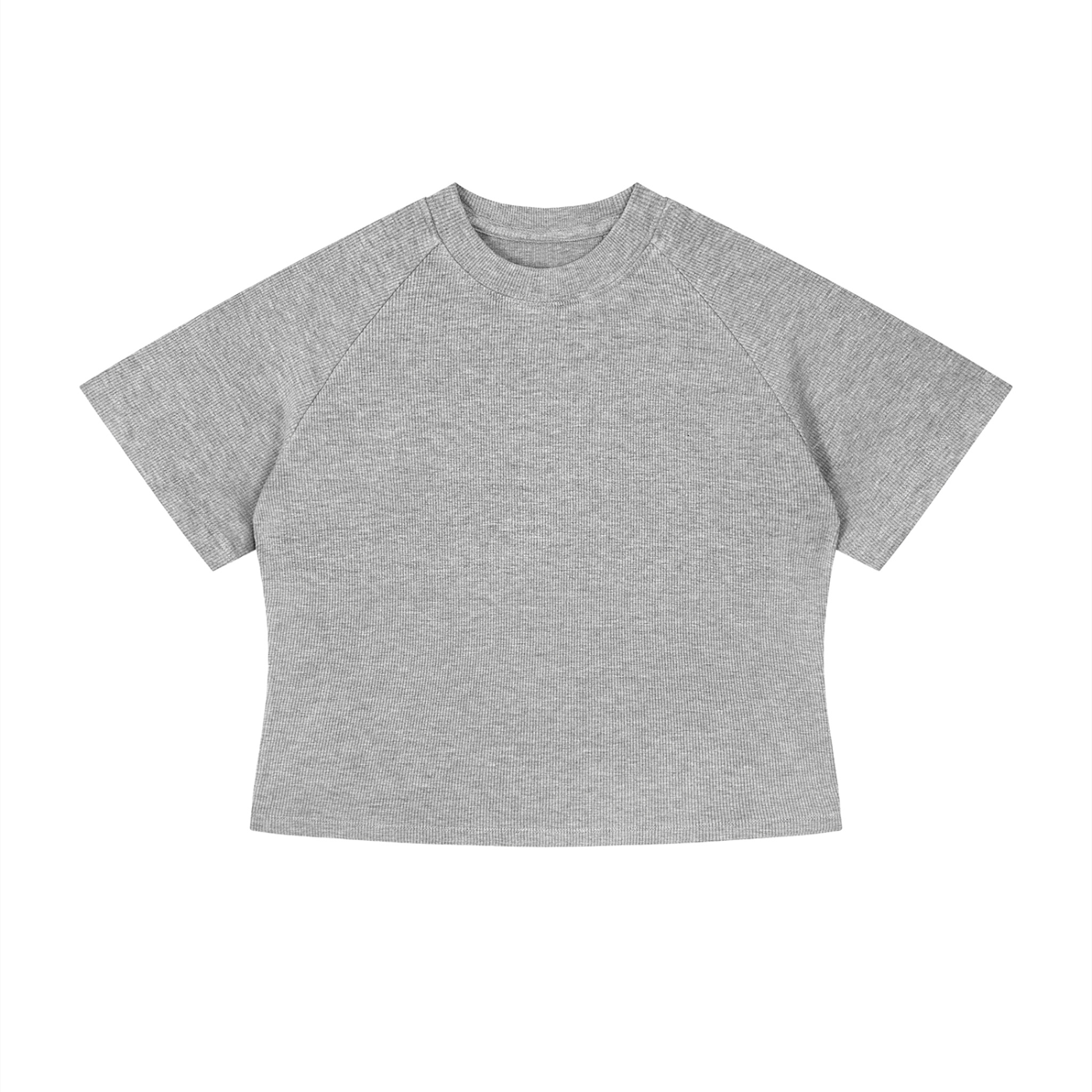 Women's Mineral Wash Crop T-Shirt 260GSM