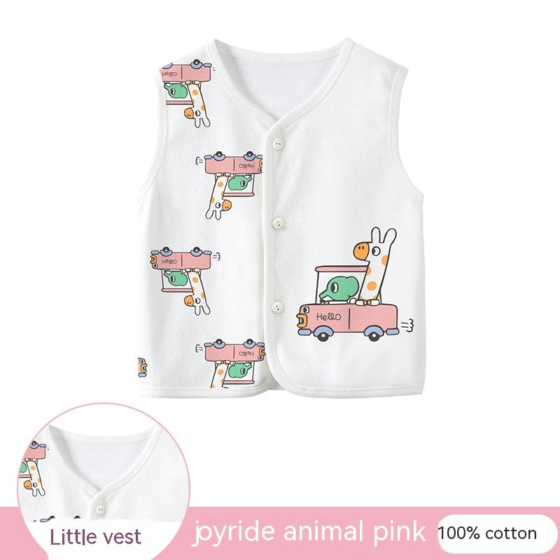 Children's Cotton Vest Outer Wear