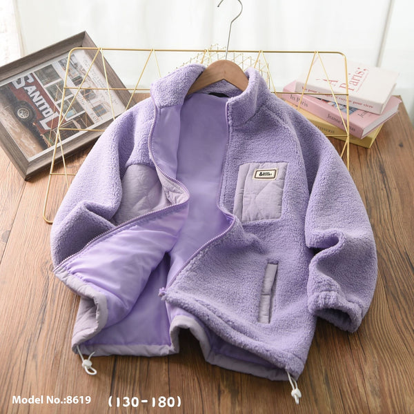 Zipper Hoodie Polar Fleece Thick Casual Jacket