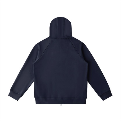 Waran Heavyweight Raglan Sleeve Zip Hoodie
