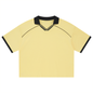 Unisex Collared Piping Boxy Soccer Jersey