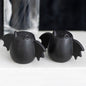 Gothic Bat Wing Halloween Salt and Pepper Shakers