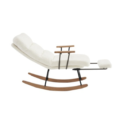 Fauteuil inclinable avec repose-pieds intégré