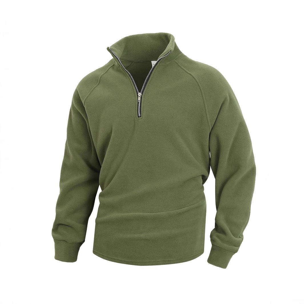 Long Sleeve Pullover Coral Fleece Coat