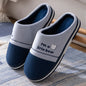 Men's Indoor Warm Non Slip Cotton Slippers