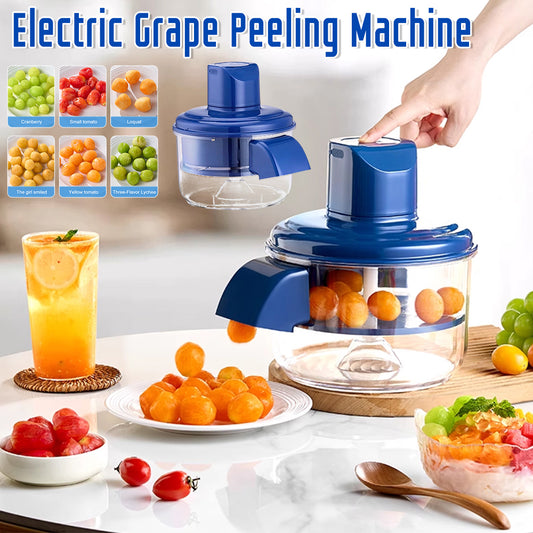 Electric Grape Peeler - Rechargeable Fruit Peeling Machine