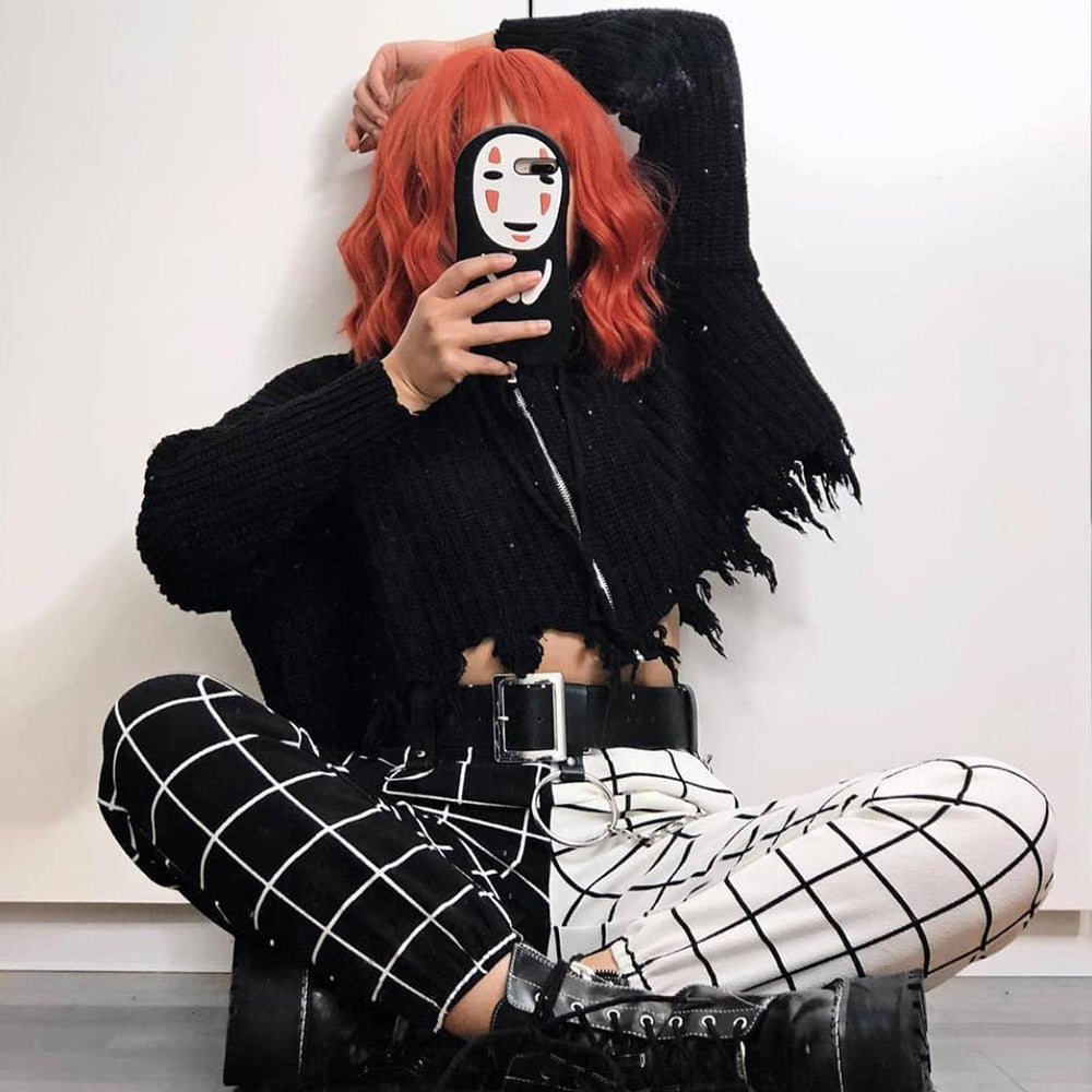 Womens High-waisted Trousers