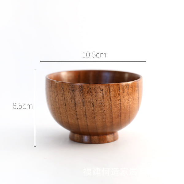 Wooden Bowl Japanese Style - Stuffs & Savers