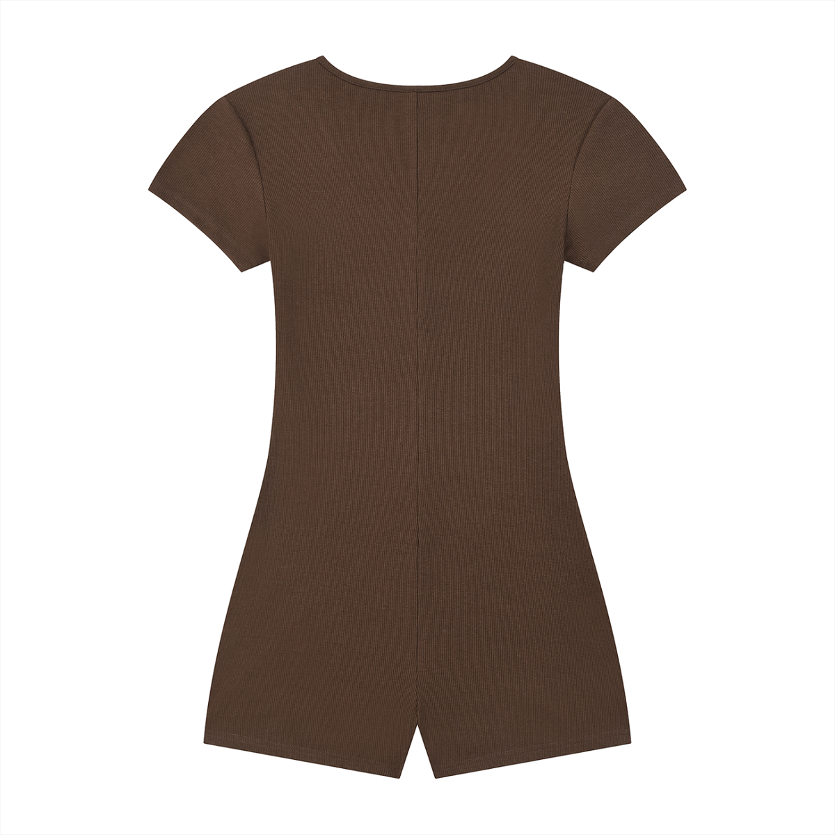 Women's Dual-Function Cape Tie-Waist Romper 250GSM