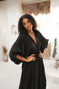 Lantern Sleeve Wind Dress