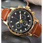 Men's Six-pin Full-function Quartz Watch