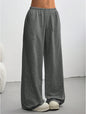 Straight-leg Minimalist Solid-color Womens Sweatpants