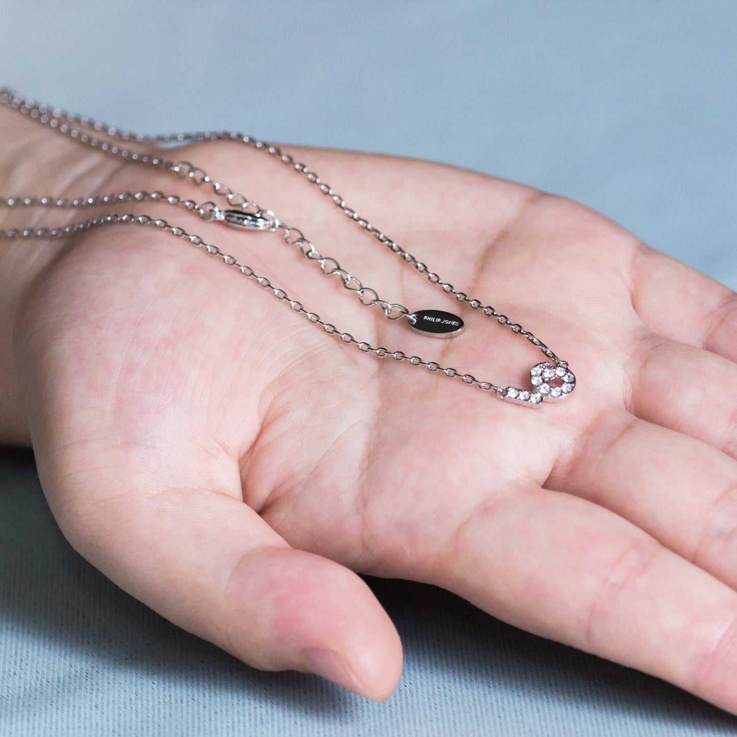 Capricorn Zodiac Star Sign Necklace Created with Zircondia® Crystals