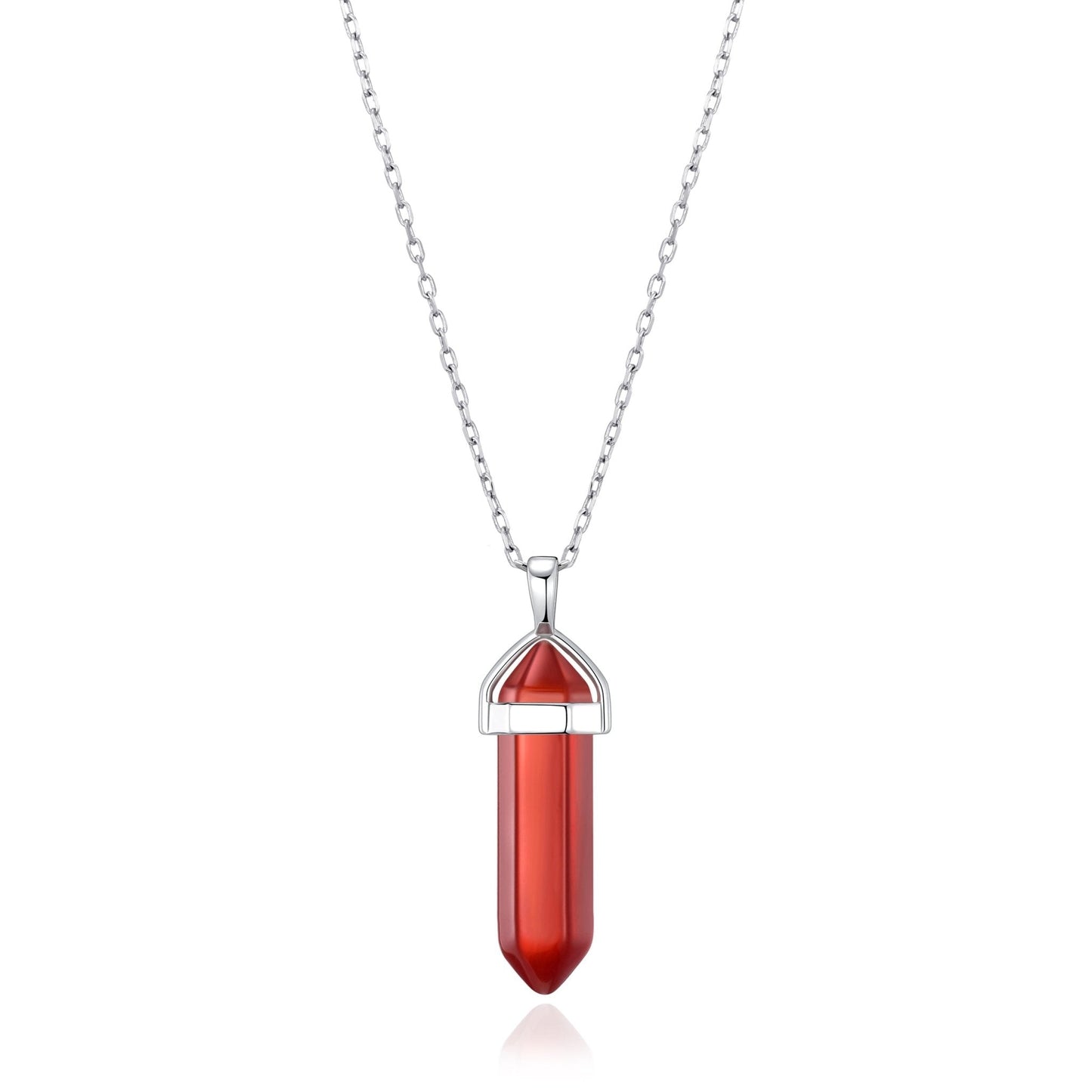 Carnelian Genuine Gemstone Necklace