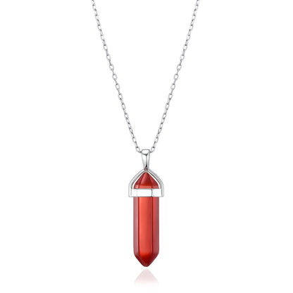 Carnelian Genuine Gemstone Necklace