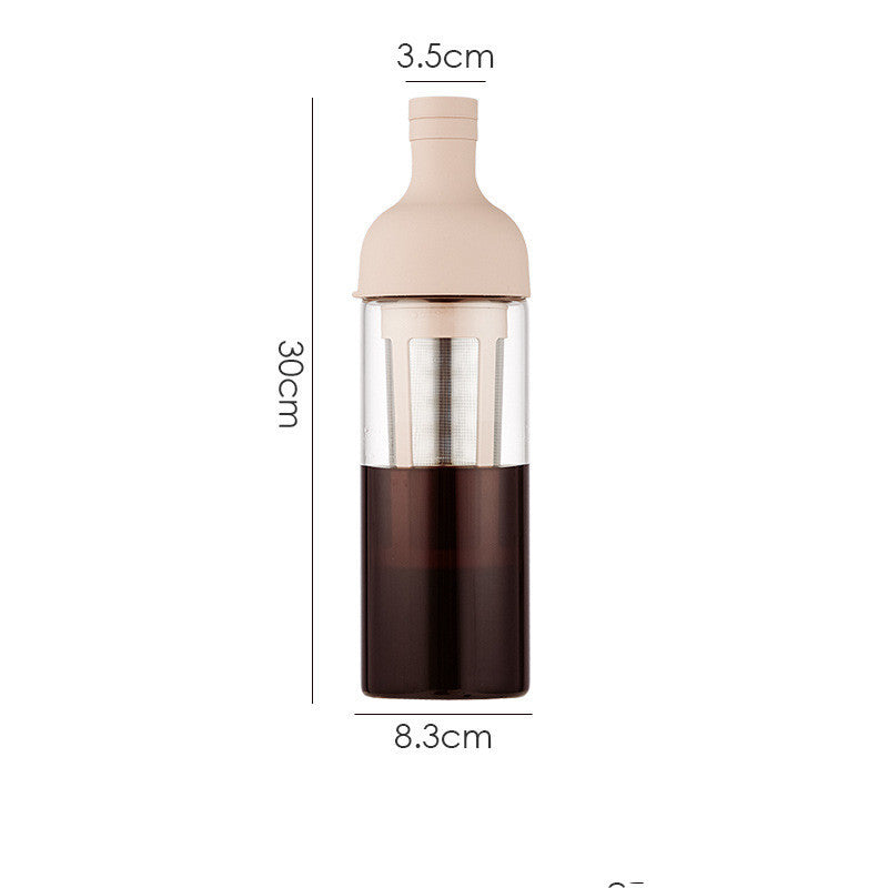 Glass Brew Filter Coffee Tea Infuser