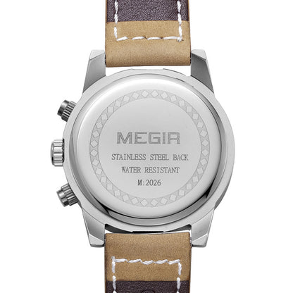 MEGIR Luminous Waterproof Watch