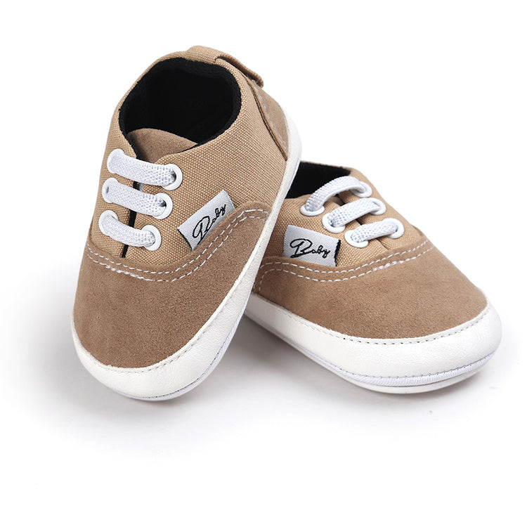 Childrens Elastic Band Canvas Shoes