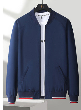 Blouson de baseball habillé pour homme