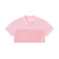 Women’s Cropped Paneled V-Neck Jersey