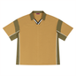Unisex Boxy Color Block Polo Shirt 230GSM