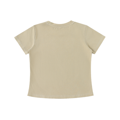 Womens Vintage Wash Slim Fit T-shirt