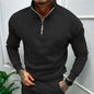 Men's Fleece-lined Long Sleeve sweatshirt