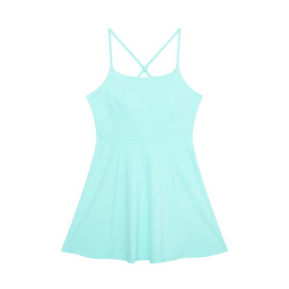 Women's Paneled A-Line Dress 210GSM