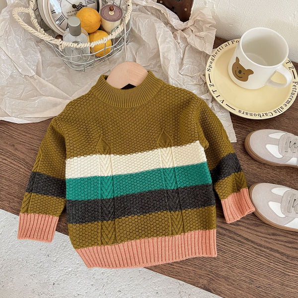 Sweater Cardigan Baby Round Neck Coat - Stuffs & Savers