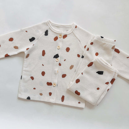 Children's Printed Home Pajama Set