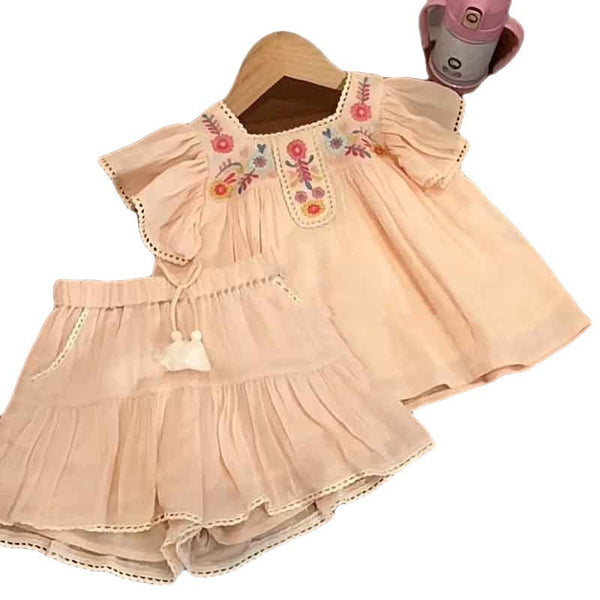 Ensemble été fille style mode
