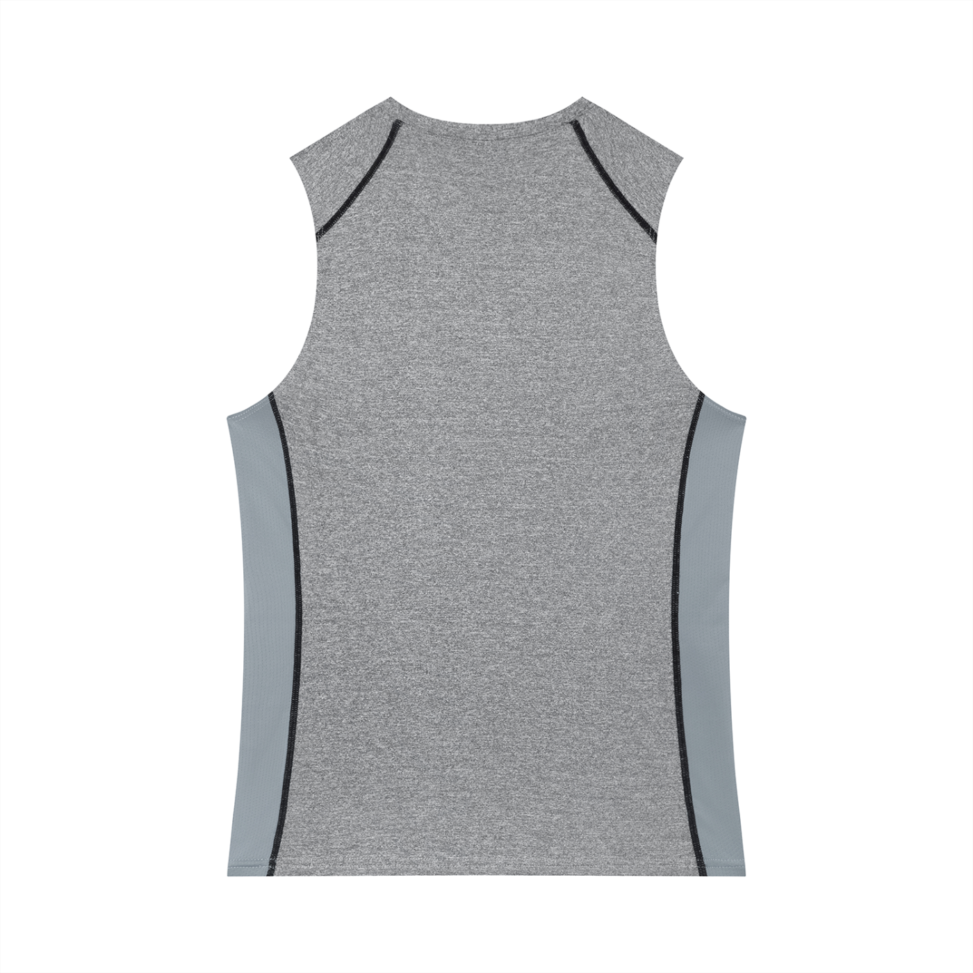Men's Slim-Fit Topstitch Tank Top 180GSM