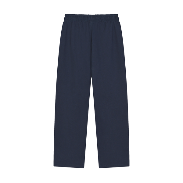 Solid Color Straight-Leg Sweatpants