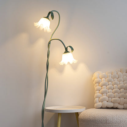 Cream Style Floor Lamp