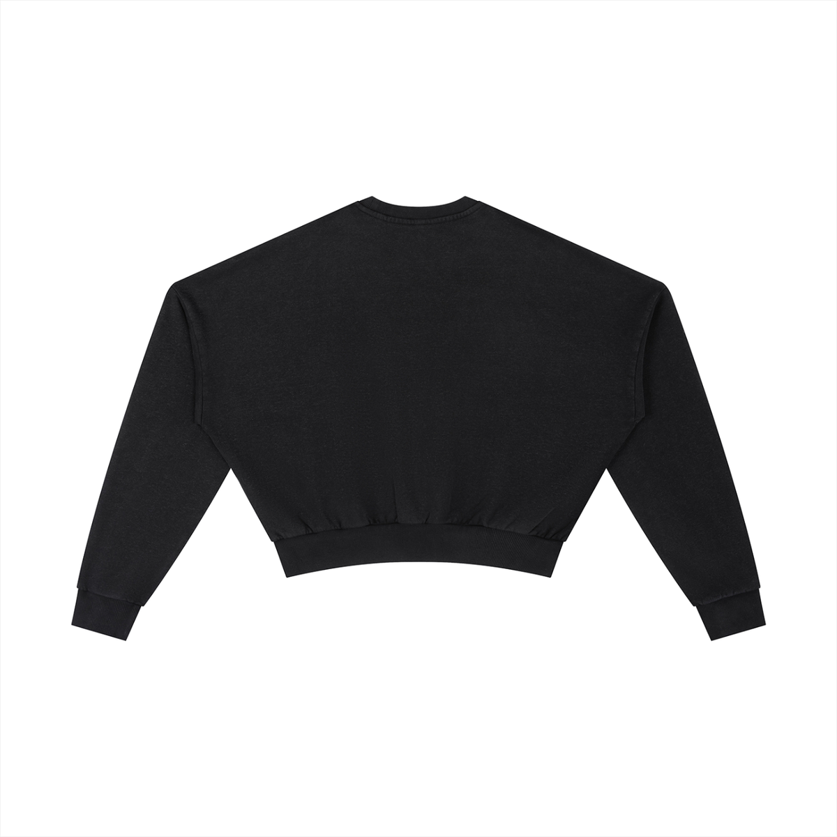 Waran Vintage Washed Cropped Sweatshirt