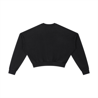 Waran Vintage Washed Cropped Sweatshirt