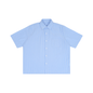 Striped Boxy Short Sleeve Shirt