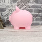 Children's Cute Cartoon Vinyl Pig Coin Bank Children Can't Break