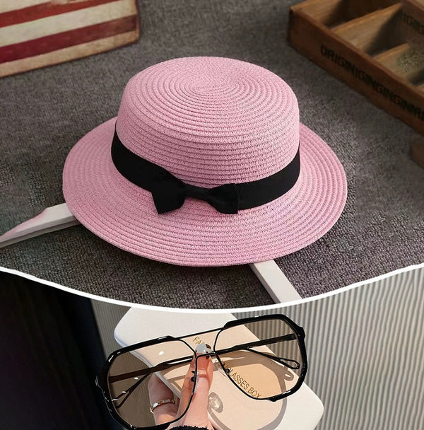 Sun-proof Bowknot Top Hat
