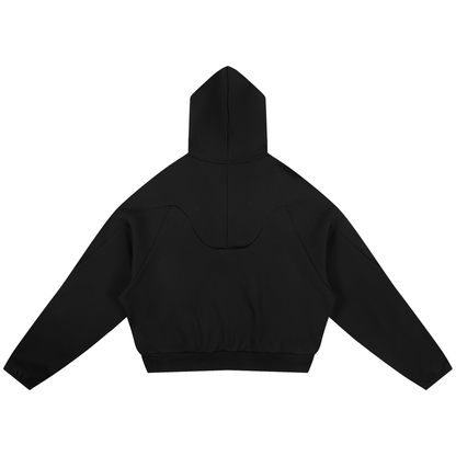 Curved Panel Raglan Hoodie 350GSM