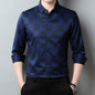 Men's Lapel Long Shirt