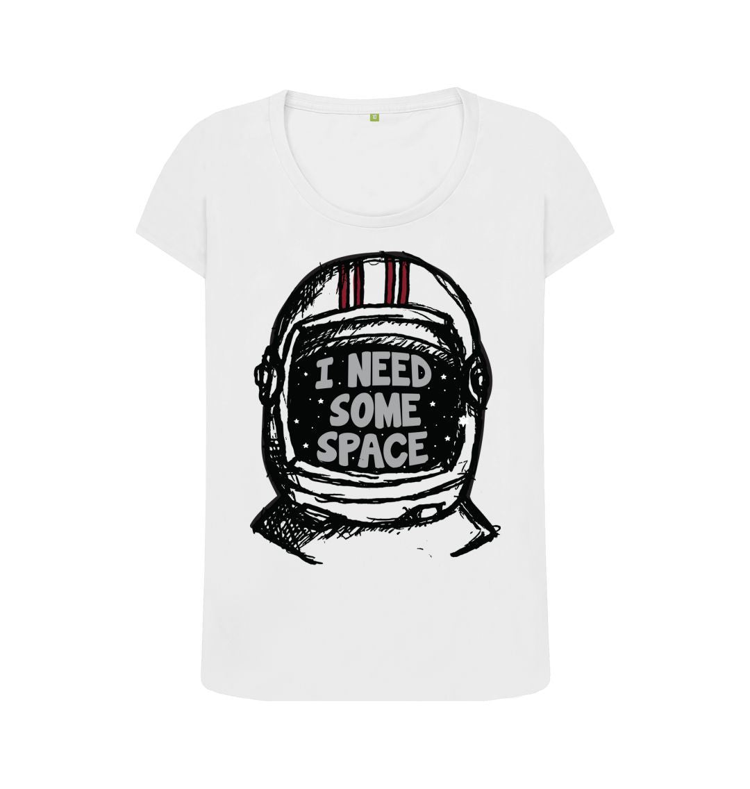 I Need Some Space Print Women T-Shirts